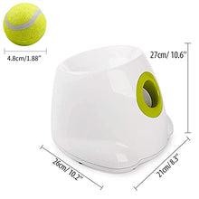Load image into Gallery viewer, AFP Automatic Dog Ball Launcher Interactive Puppy Pet Ball Indoor Thrower Machine for Small and Medium Size Dogs, 3 Balls Included (2 inch)