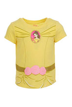 Load image into Gallery viewer, Disney Princess Little Girls 5 Pack T-Shirt Blue/Pink/Yellow 6-6X