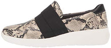 Load image into Gallery viewer, Clarks Women's Kayleigh River Loafer, Taupe Synthetic Snake, 8