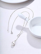 Load image into Gallery viewer, BOOSCA Pearl Jewelry for Women 925 Sterling Silver Pendant Necklace Gifts for Her Empty Heart