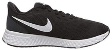 Load image into Gallery viewer, Nike Women's Revolution 5 Running Shoe, Black/White-Anthracite, 6.5 Wide US