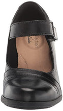 Load image into Gallery viewer, Clarks womens Diane Strap Mary Jane Flat, Black Leather, 8.5 US