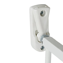 Load image into Gallery viewer, Munchkin Extending XL Tall and Wide Baby Gate, Hardware Mounted Safety Gate for Stairs, Hallways and Doors, Extends 33" - 56" Wide, Metal, White