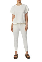 Load image into Gallery viewer, Bandier x Sincerely Jules_The Aster Crew Neck Tee Cream-M