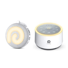 Load image into Gallery viewer, Dreamegg Portable White Noise Machine for Baby Sleeping with Night Light, Nature Sounds, White Noise and Lullaby, Child Lock & Dreamegg D1 Sound Machine