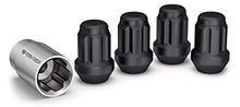Load image into Gallery viewer, White Knight 40700SMBT Matte Black Wheel Lock, 4 Pack,12mm x 1.50 Thread