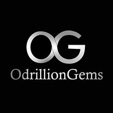 Load image into Gallery viewer, A+ Raw London Blue Topaz Gemstone Necklace, Minimalist Dainty Pendant, Rough Stones, December Birthstone, Rhodium Plated - Sterling Silver Chain, 18inch, Gift for mom