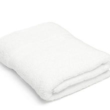 Load image into Gallery viewer, COMMERCIAL PREMIUM 6 PIECE BATH TOWEL SET BY MARTEX - 6 Bath Towels, Home, Business, Shower, Tub, Gym, Pool - Machine Washable, Absorbent, Professional Grade, Hotel Quality - WHITE