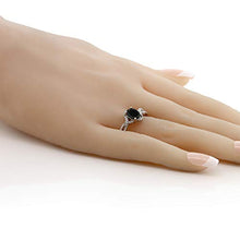 Load image into Gallery viewer, Gem Stone King 925 Sterling Silver Black Onyx Women's Ring 1.67 Cttw (Gemstone Birthstone) (Size 7)