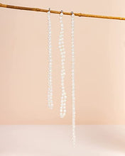 Load image into Gallery viewer, PAVOI Sterling Silver Round White Simulated Shell Pearl Necklace Strand | Pearl Choker Necklace | Jewelry for Women - 22" Length (6mm)