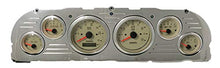 Load image into Gallery viewer, 1960 1961 1962 1963 Chevy Truck 6 Gauge GPS Dash Cluster Panel Set Tan