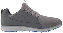 Load image into Gallery viewer, Skechers Men's Mojo Waterproof Golf Shoe, Charcoal/Blue Textile, 10 M US