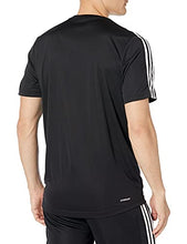 Load image into Gallery viewer, adidas Men's AEROREADY 3-Stripes Tee, Black/White, Medium