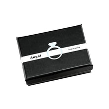 Load image into Gallery viewer, Angol Sterling Silver Moonstone Stud Earrings for Women Girls, 925 Hypoallergenic Rainbow Moonstone Earrings, 5MM Tiny Cute Round Natural Gemstone Earrings Birthday Christmas Gift with Box (White, 5)