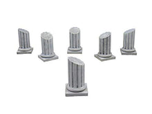 Load image into Gallery viewer, Pillars, Terrain Scenery for Tabletop 28mm Miniatures Wargame, 3D Printed and Paintable, EnderToys