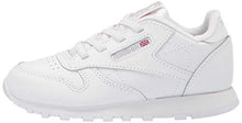 Load image into Gallery viewer, Reebok unisex baby Classic Leather Sneaker, White, 8 Infant US