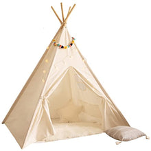 Load image into Gallery viewer, Kids Teepee Tent for Kids - with Light String | Teepee Tent for Kids | Kids Play Tent | Kids Teepee Play Tent | Toddler Teepee Tent for Girls & Boys