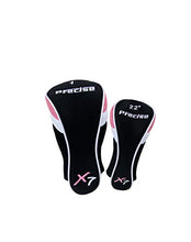 Load image into Gallery viewer, Distinctive Girls Right Handed Pink Junior Golf Club Set for Age 9 to 12 (Height 4'4" to 5') Set Includes: Driver (15"), Hybrid Wood (22, 2 Irons, Putter, Bonus Stand Bag & 2 Headcovers