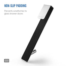 Load image into Gallery viewer, Simtive Extended Shower Door Hooks (7-Inch), Over Door Hooks for Bathroom Frameless Glass Shower Door, Towel Hooks, 2-Pack, Silver