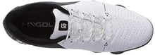 Load image into Gallery viewer, Under Armour Men's Spieth 2 Golf Shoe, White(104)/Black, 10.5