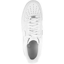 Load image into Gallery viewer, Nike Mens Air Force 1 Low Sneaker, White/White, 10.5