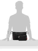 Load image into Gallery viewer, Skip Hop Universal Stroller Organizer: Insulated Beverage and Essentials Stroller Caddy, Black