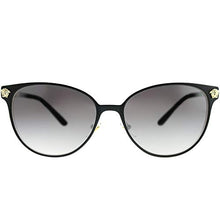 Load image into Gallery viewer, Versace Womens Sunglasses Black/Silver Metal - Non-Polarized - 57mm