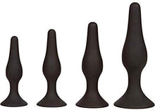 Load image into Gallery viewer, Heart anales Beads Pl'ugs Training Set Stainless Steel Gemstones Butt Pl'ugs for Men Set Beginners Amal Pl'ug Beads Begi'nners Toys for Women