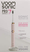 Load image into Gallery viewer, Voom Sonic Pro 7 Series Rechargeable Electronic Toothbrush | Most Advanced Oral Care Technology | 2-Minute Timer with Quadrant Pacing | 5 Adjustable Speeds | Magnetic Levitation | 100% Waterproof