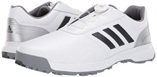 Load image into Gallery viewer, adidas Men's CP Traxion BOA Golf Shoe, FTWR White/Grey six/Silver Metallic, 9.5 M US