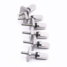 Load image into Gallery viewer, 6 Pieces Surfboard Fin Screws, No Tool Stainless Steel Thumb Fin Screw for SUP Surf Longboard Paddleboard and BoardWorks SUP Center Fin Adapters Surfing Accessories