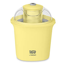 Load image into Gallery viewer, Tasty by Cuisinart ICM100TY Ice Cream Maker, 1.5 Quart, Yellow