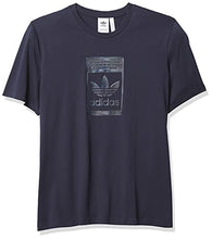 Load image into Gallery viewer, adidas Originals mens Graphics Camo Pack T-shirt T Shirt, Night Navy, 14 Neck US