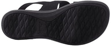 Load image into Gallery viewer, Clarks womens Arla Jacory Wedge Sandal, Black Solid, 8 US