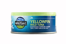 Load image into Gallery viewer, Wild Planet Fresh Ahi Yellowfin Wild Tuna Steaks with a touch of Sea Salt 5oz, Pack of 12