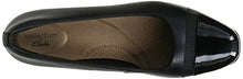 Load image into Gallery viewer, Clarks womens Juliet Monte Pump, Black Leather/Synthetic, 8 US