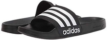 Load image into Gallery viewer, adidas Men's Adilette Shower Slides, Black/White/White, 13