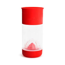 Load image into Gallery viewer, Munchkin Miracle 360 Fruit Infuser Sippy Cup, 14 Ounce, Red