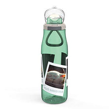 Load image into Gallery viewer, Zak Designs Star Wars The Mandalorian Plastic Water Bottle with Push Button Action, Locking Lid, and Portable Carry Loop, Includes 2 Reusable Straws, (25oz, Baby Yoda/The Child, BPA-Free)