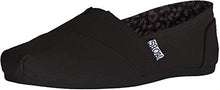 Load image into Gallery viewer, BOBS from Skechers Women's Plush Peace and Love Flat,Black,5 M US