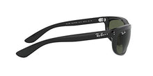 Load image into Gallery viewer, Ray-Ban Men's RB4089 Balorama Rectangular Sunglasses, Black/Green, 62 mm