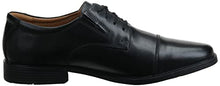 Load image into Gallery viewer, Clarks Men's Tilden Cap Oxford Shoe,Black Leather,10 M US
