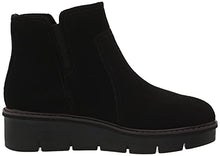 Load image into Gallery viewer, Clarks Women's Airabell Zip Ankle Boot, Black Suede, 12 Medium