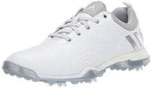 Load image into Gallery viewer, adidas Women's Adipower 4ORGED Golf Shoe, FTWR White/Silver Metallic/Clear Onix, 9 M US