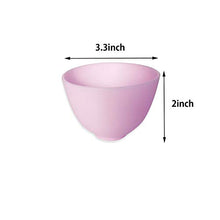 Load image into Gallery viewer, 3.3 Inch Home Use Silicone Facial Mask Mixing Bowl for Facial Mask,Mud Mask and Other Skincare Products Multi colored 5 Pcs (Small)