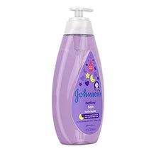 Load image into Gallery viewer, Johnson's Bedtime Baby Bath with Soothing NaturalCalm Aromas, Hypoallergenic & Tear-Free Liquid Baby Bath Formula, No Parabens, Sulfates, Dyes, or Phthalates, 27.1 fl. oz