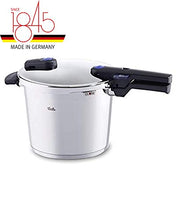 Load image into Gallery viewer, Fissler vitaquick Pressure Coocker Stainless Steel Induction, 6.4 Quart, silver