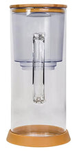 Load image into Gallery viewer, Pitcher of Life - Glass Alkaline Water Filter Pitcher with Bamboo Lid Stainless Steel Underside - Super Alkaline Water Filter Pitcher - Premium Water Purifier and Alkalizer - by LIFE IONIZER