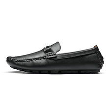Load image into Gallery viewer, Bruno Marc Mens Faux Leather Driving Penny Loafers Boat Shoes, Black - 6.5 (Hugh-01)