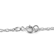 Load image into Gallery viewer, Galaxy Gold 14k 24" White Gold Diamond & Pointy Briolette Ruby Pendant Necklace
